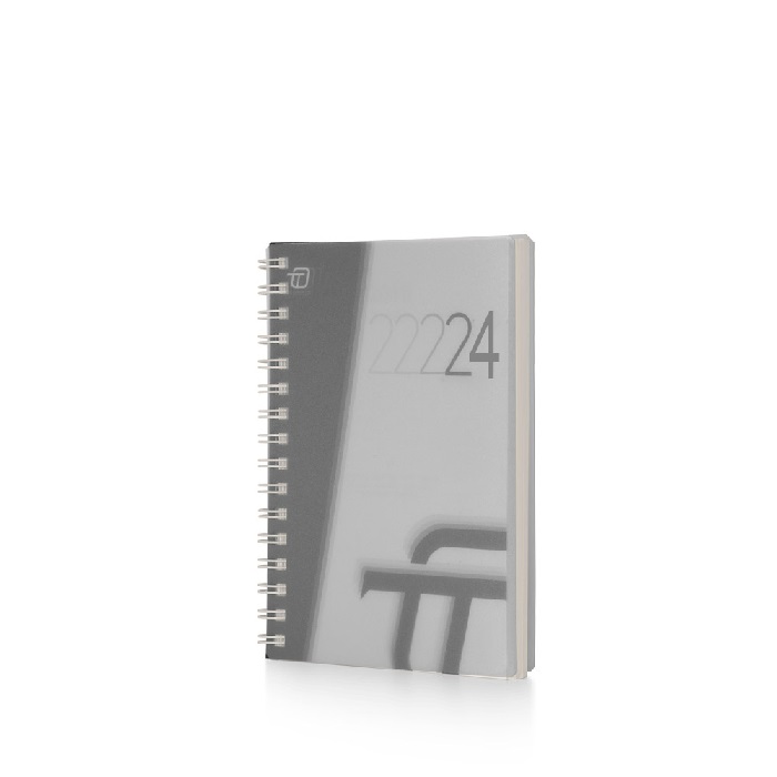 AGENDA GIORN. 15X21 SPIRALATA POLIPLAN BIANCO Foto prodotto